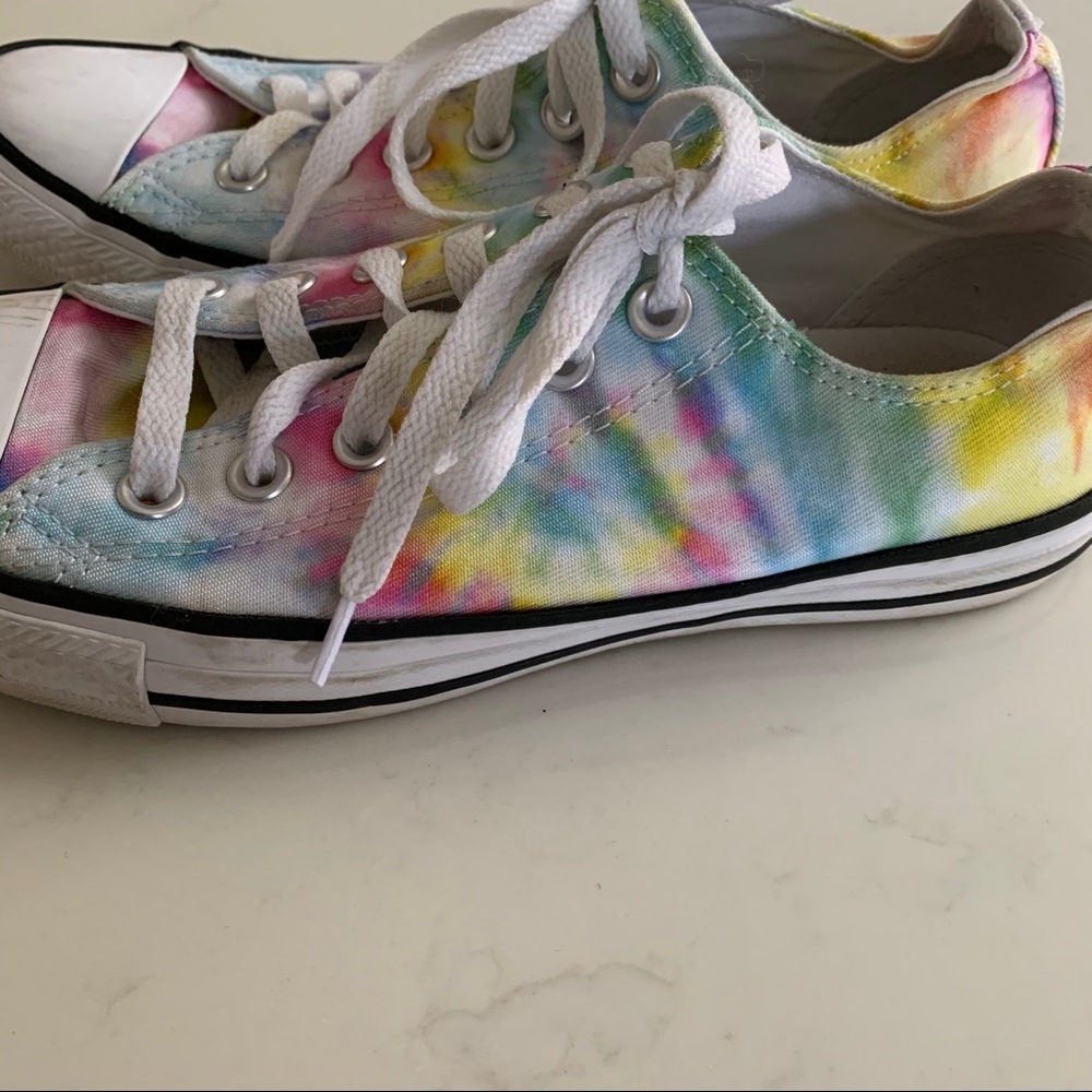 Converse all star pastel tie dye sneakers - Picture 4 of 9